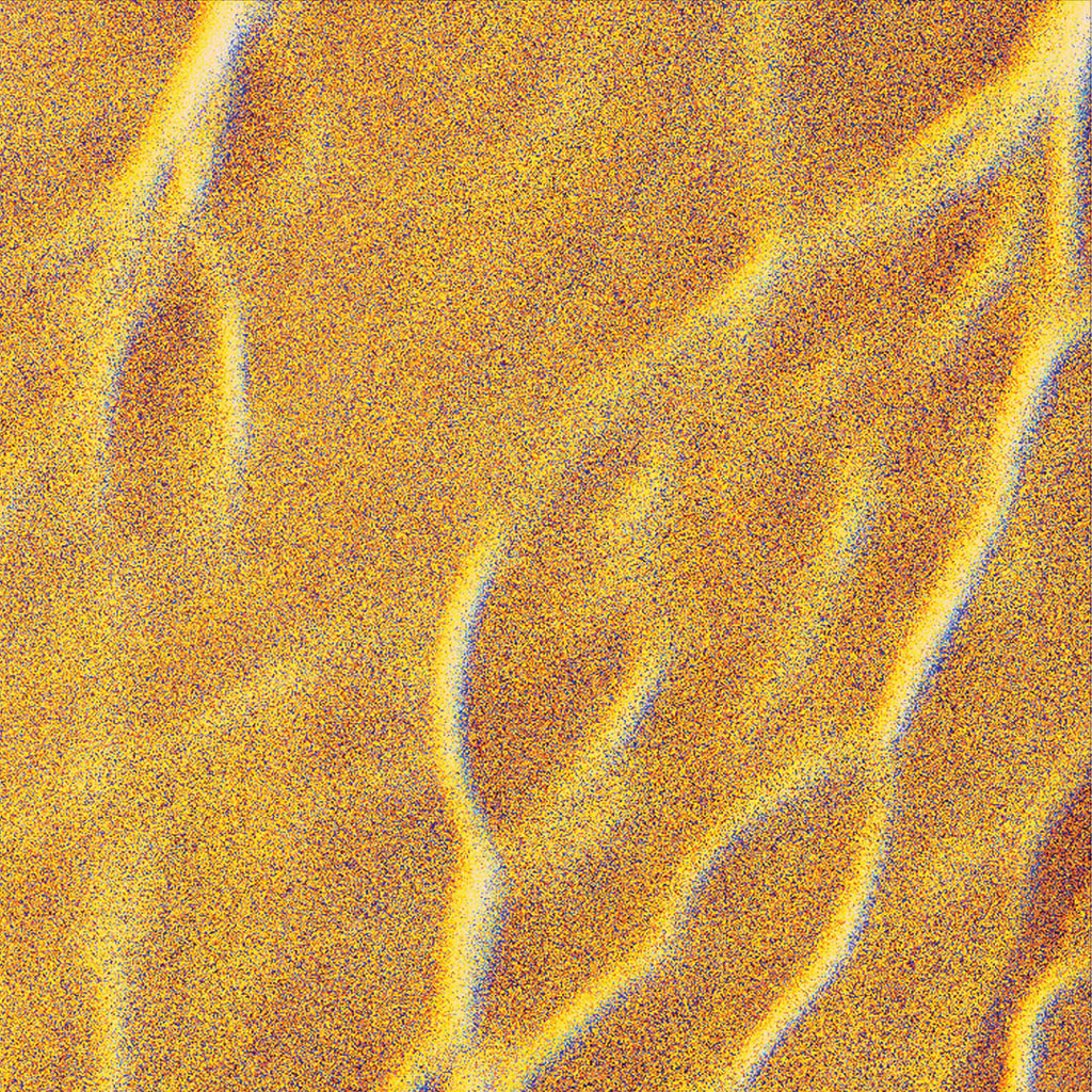 refractions on sandy background